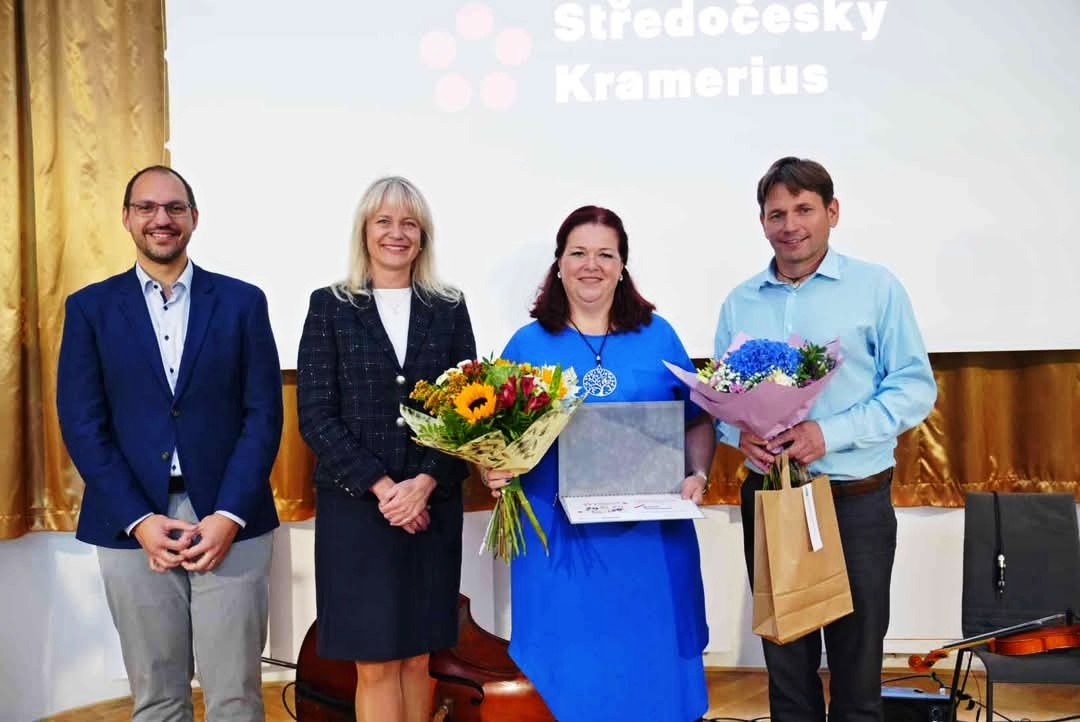 Naše knihovnice získala ocenění Středočeský Kramerius