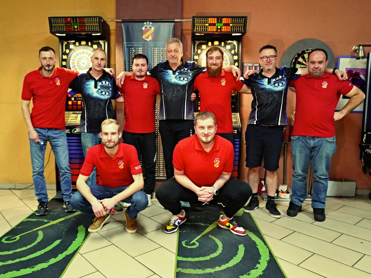 Utkání 3. ligy šipkařů