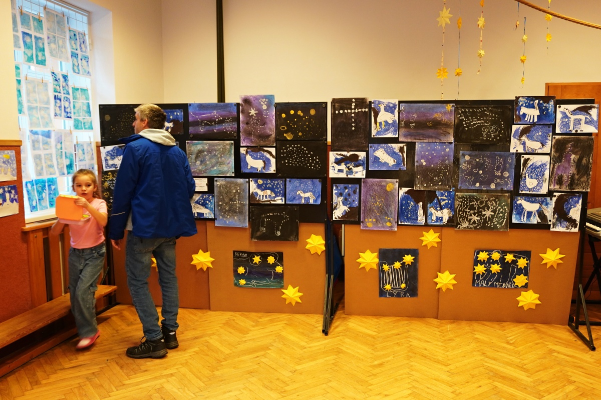 Vernisáž výstavy v ZŠ