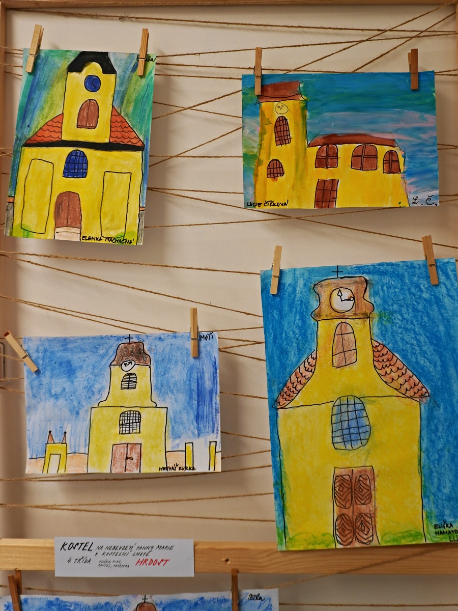 Vernisáž výstavy v ZŠ